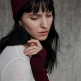 Beanie Merino - Mulberry