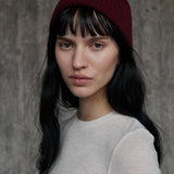 Beanie Merino - Mulberry