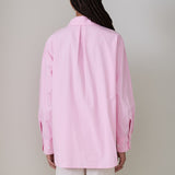 Oversized Shirt Cotton - Pink