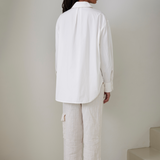 Oversized Shirt Cotton - White