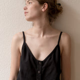 Jumpsuit Linen Cotton - Black