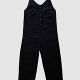 Jumpsuit Linen Cotton - Black