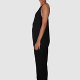 Jumpsuit Linen Cotton - Black