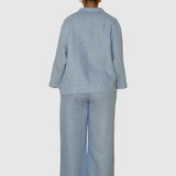 Overshirt Linen - Pale Blue