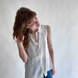 Vintage Silk Shirt Off-White No. 4